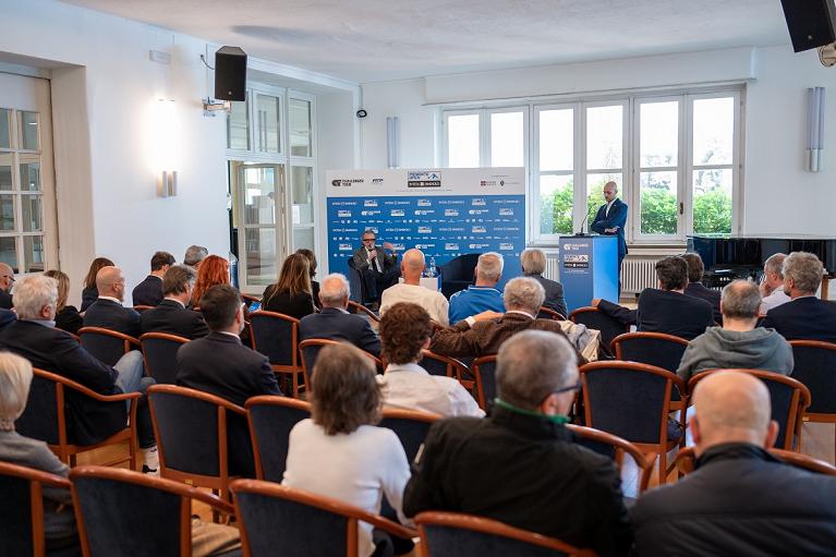 La conferenza stampa di presentazione del Piemonte Open Intesa Sanpaolo 2025 (Foto Fabrizio Luzzo)